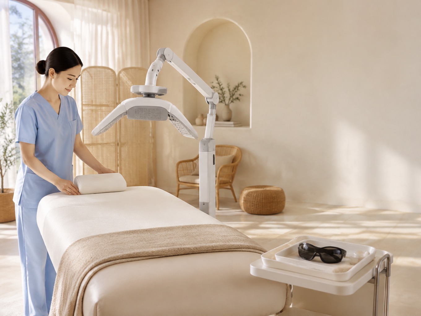 索夫波属于聚焦超声类项目,作用于皮肤不同层次 索夫波属于聚焦超声类项目,作用于皮肤不同层次