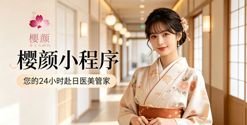 穿和服的微笑女子
