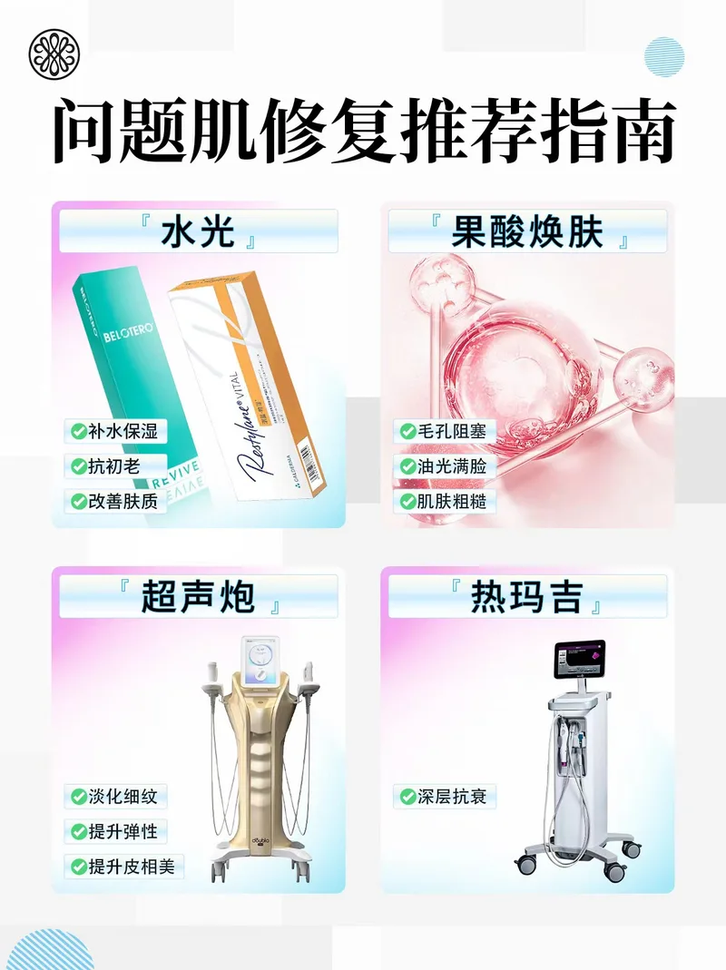 医美项目推荐指南
