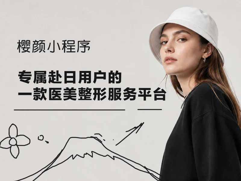 戴白帽的女性侧脸