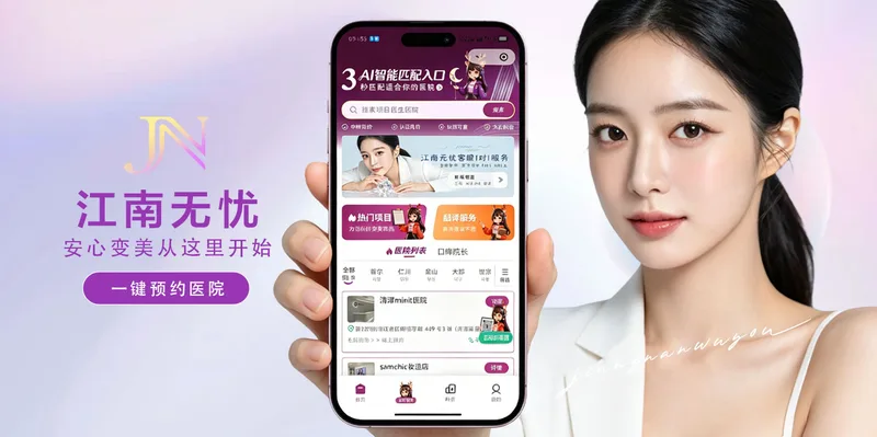 江南无忧小程序帮你搞定韩国希瑞特皮肤科，周日还能约！