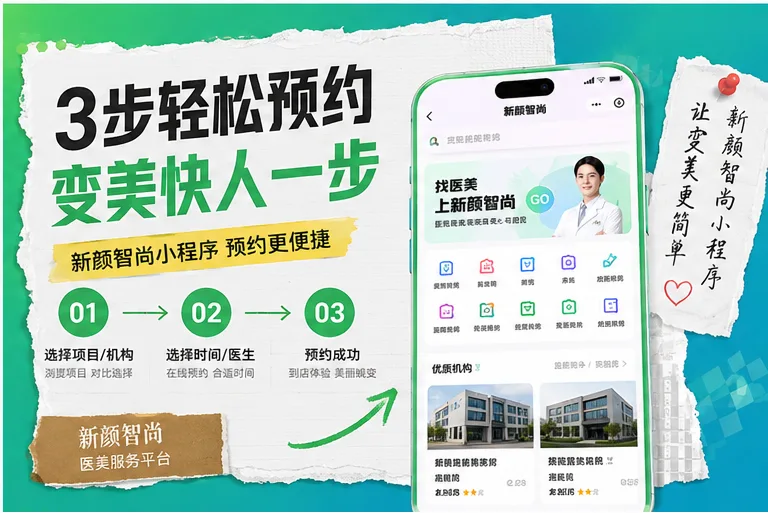 医美小程序预约界面