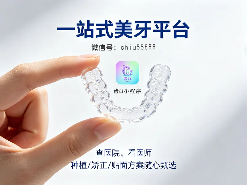 手持隐形牙套