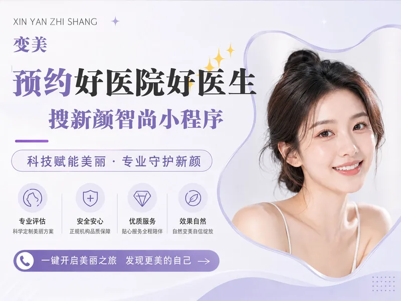 医美预约小程序宣传图