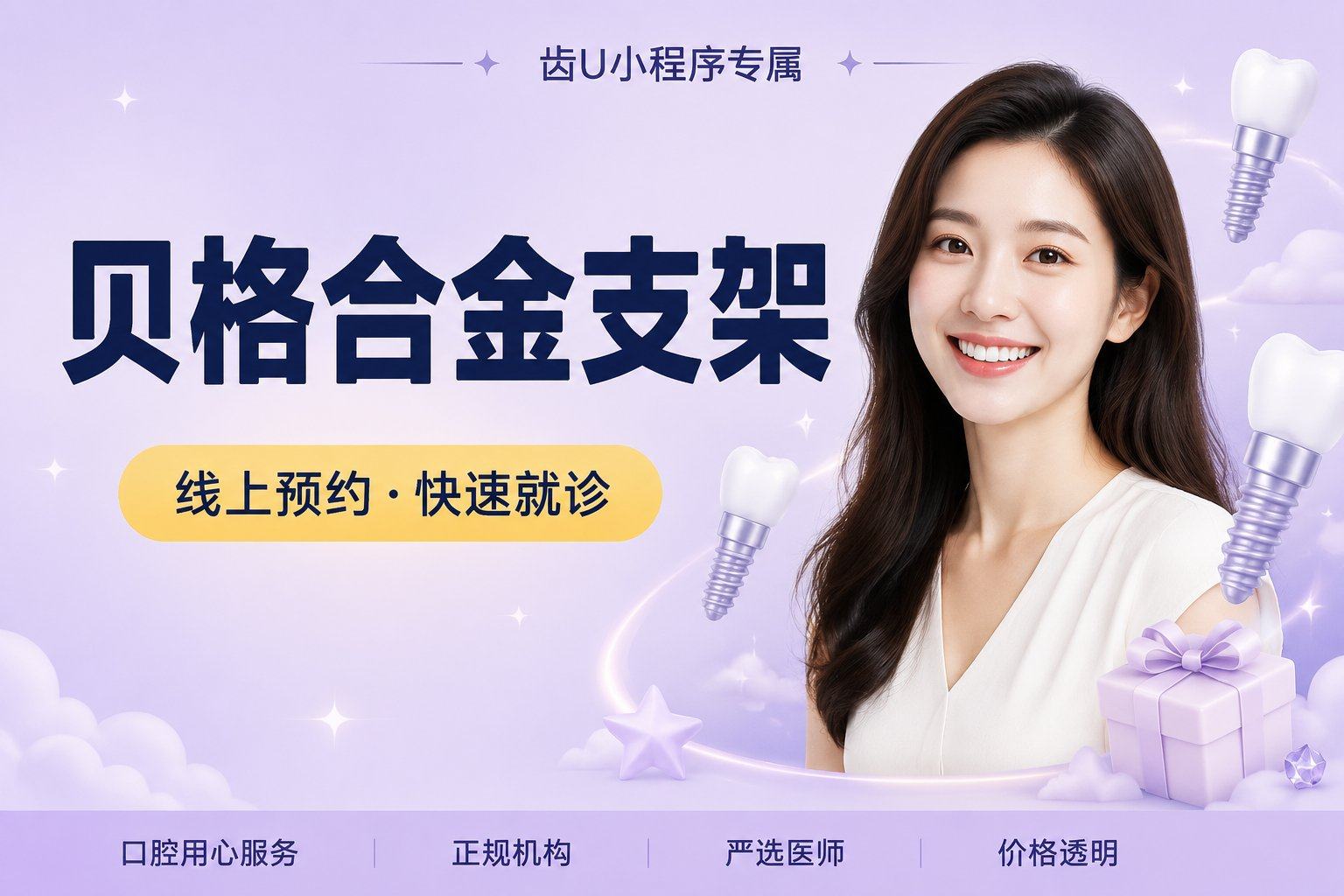 贝格合金支架