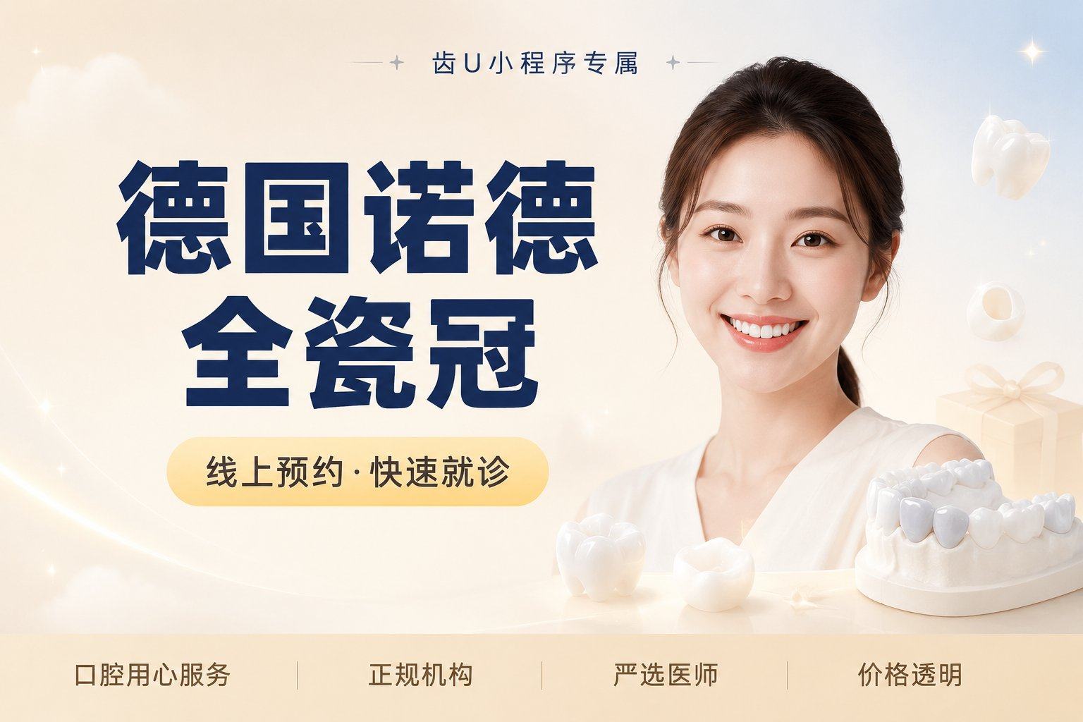 德国诺德全瓷冠
