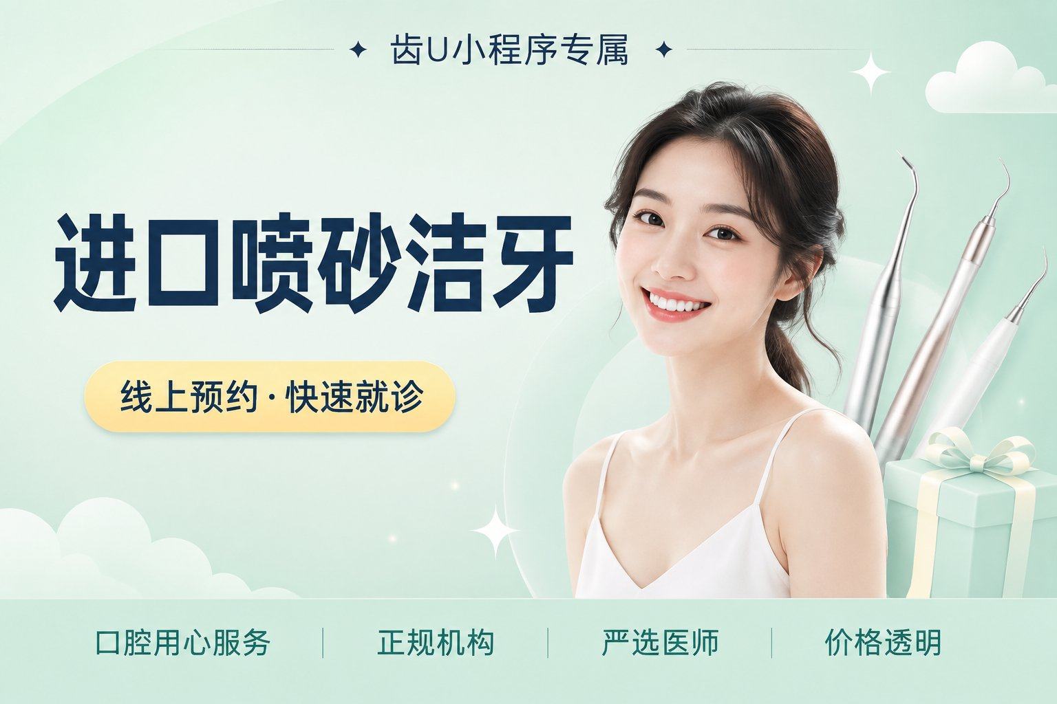 进口喷砂洁牙