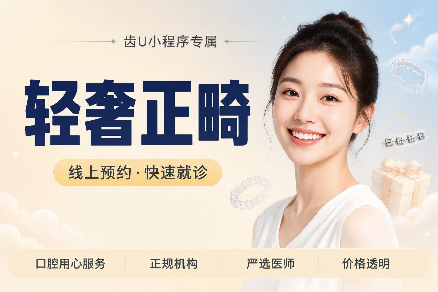 轻奢正畸 | 美国3M陶瓷自锁矫正器
