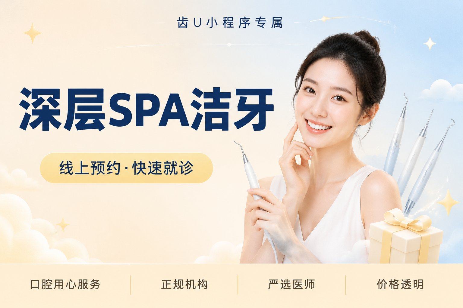 【深层SPA洁牙】含喷砂/含封釉 ...