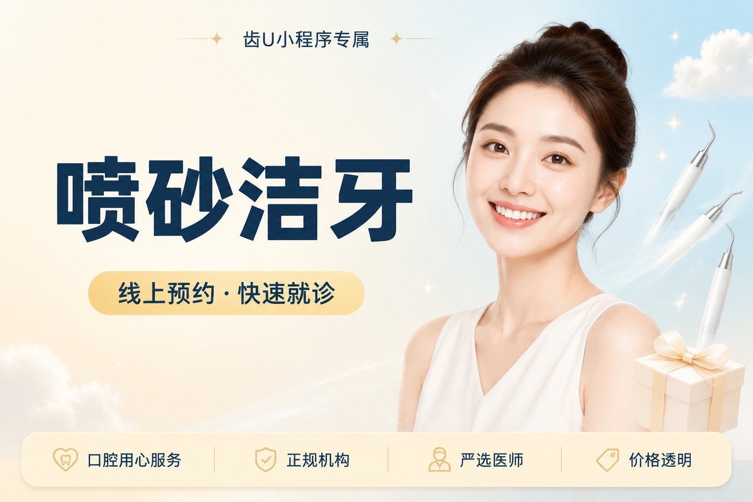 喷砂洁牙