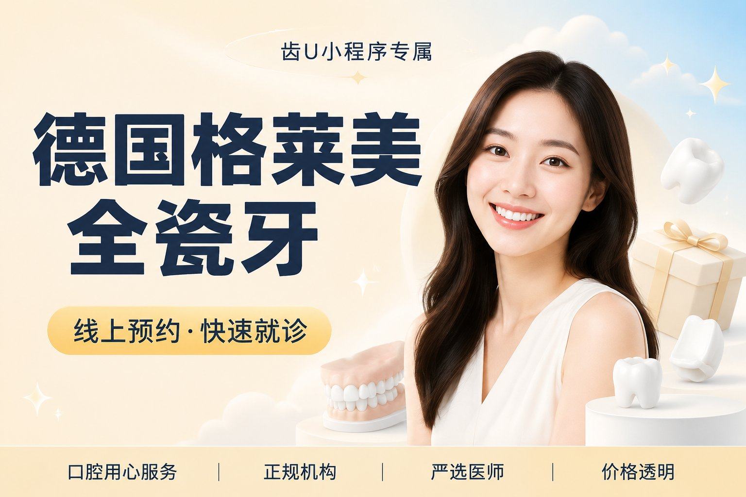 德国格莱美全瓷牙